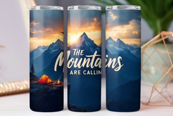 Camping Tumbler Wrap Mountain Tumbler Review