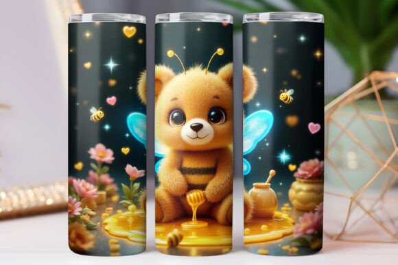 Cute Bee Sunflower Tumbler Wrap Design Review
