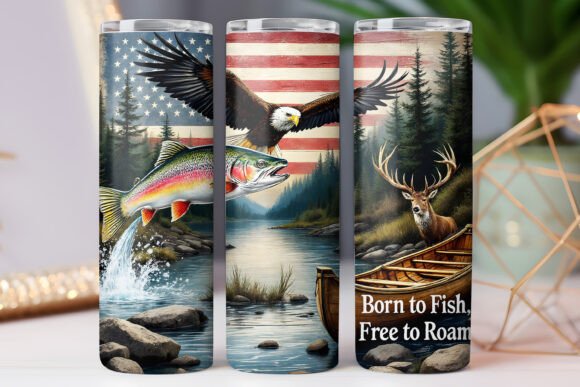 Fishing and Hunting Tumbler Wrap Design Review
