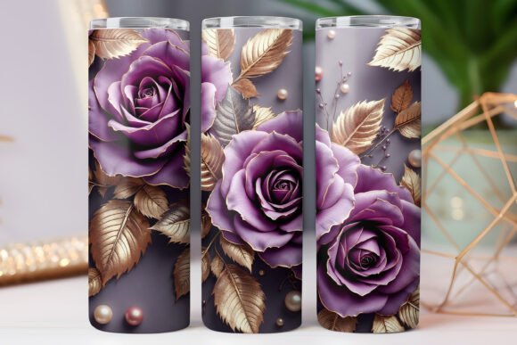 Floral Tumbler Wrap Luxury Flower Wrap Review
