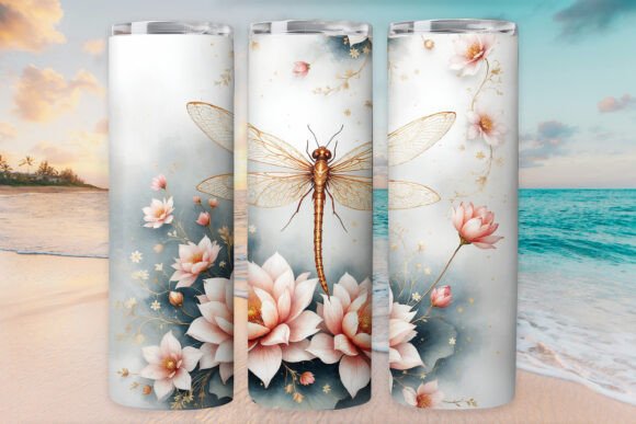 Marble Dragonflies Tumbler Wrap Review