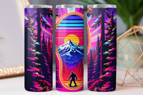 Neon Bigfoot Tumbler Wrap 20oz Review
