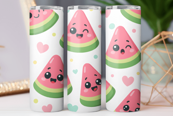 Watermelon Tumbler Wrap 20oz Design Review