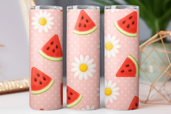 Watermelon Tumbler Wrap Design Review