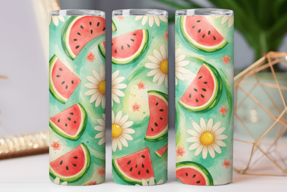 Watermelon Tumbler Wrap Design Review