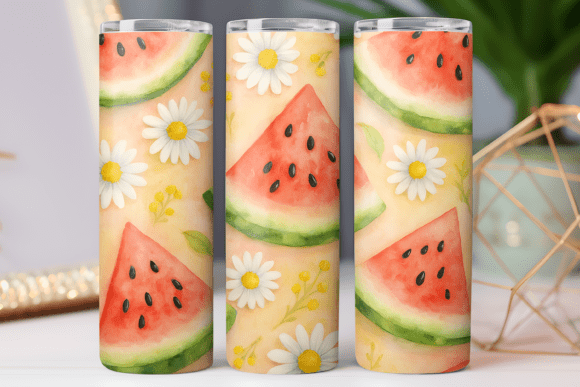 Watermelon Tumbler Wrap Design Review