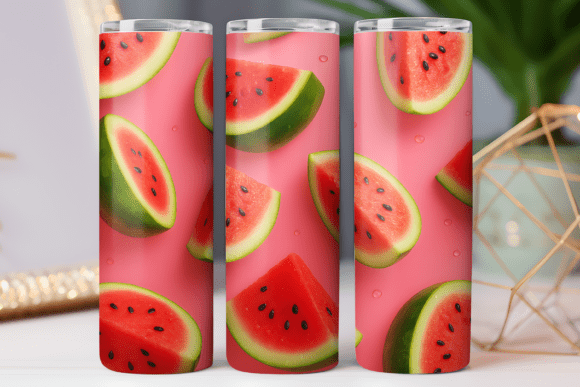 Watermelon Tumbler Wrap Design Review